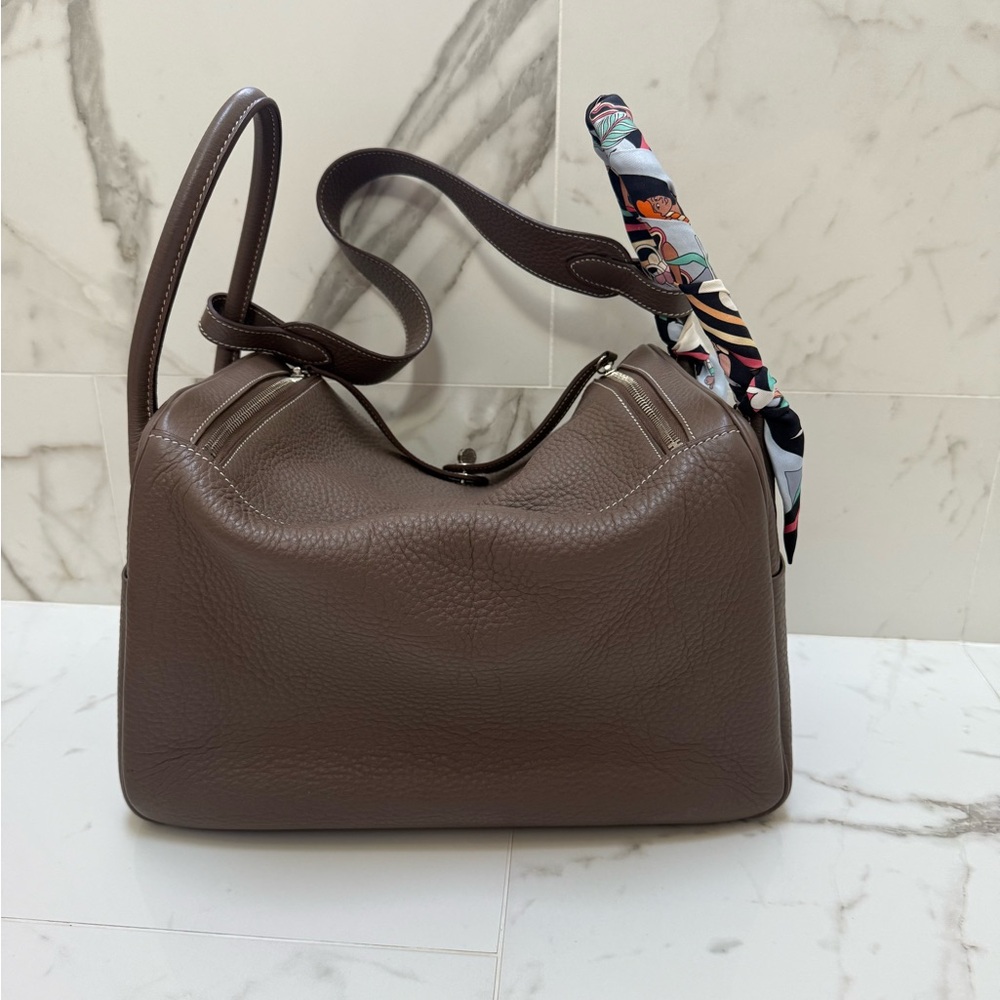 Sold Hermes Lindy Etoupe 34 - Picture 4 of 16
